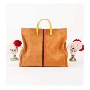 Clare V Classic Suede Tote